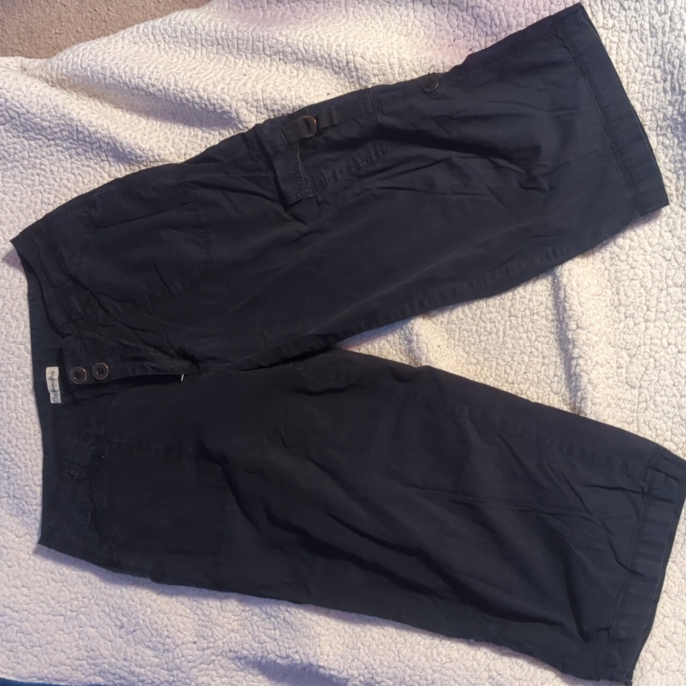 Size 12 women's Navy blue capris